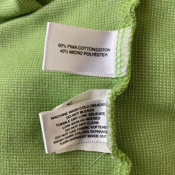 Cutter & Buck Mens CB DryTec Polo Shirt XXL Pale Green Moisture-Wicking Cotton - Picture 6 of 6